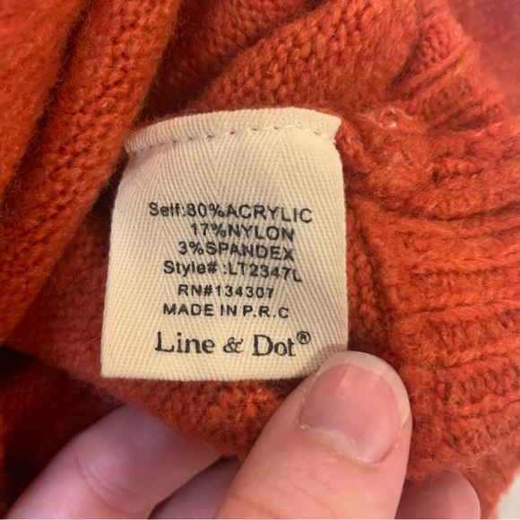 Line and Dot. Anthropology. Oriana tied sweater. Size Small. - Picture 5 of 10